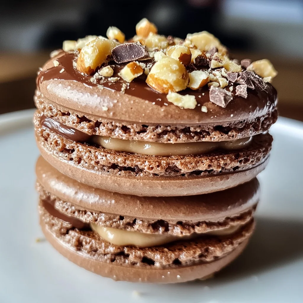 Ferrero Rocher Macaron Nutella