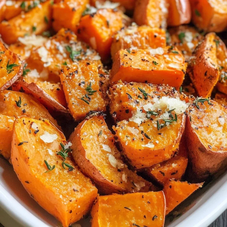 Garlic Parmesan Roasted Sweet Potatoes: The Ultimate Recipe