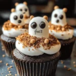 Ghostly S’mores Cupcakes
