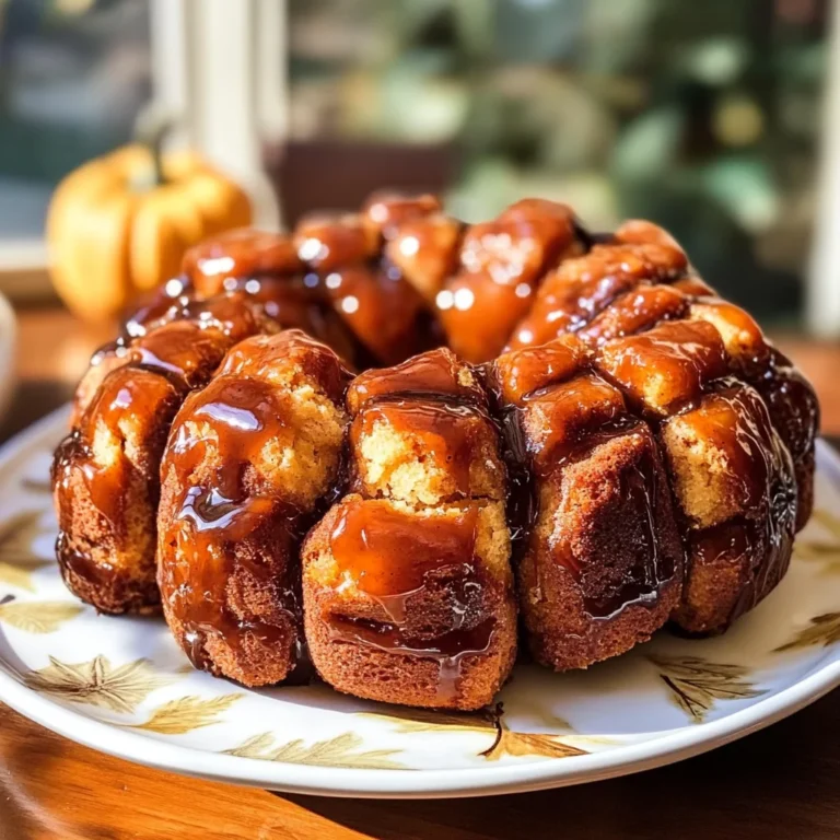 Maple Pumpkin Monkey Bread Irresistibly Sticky & Cozy Fall Treat