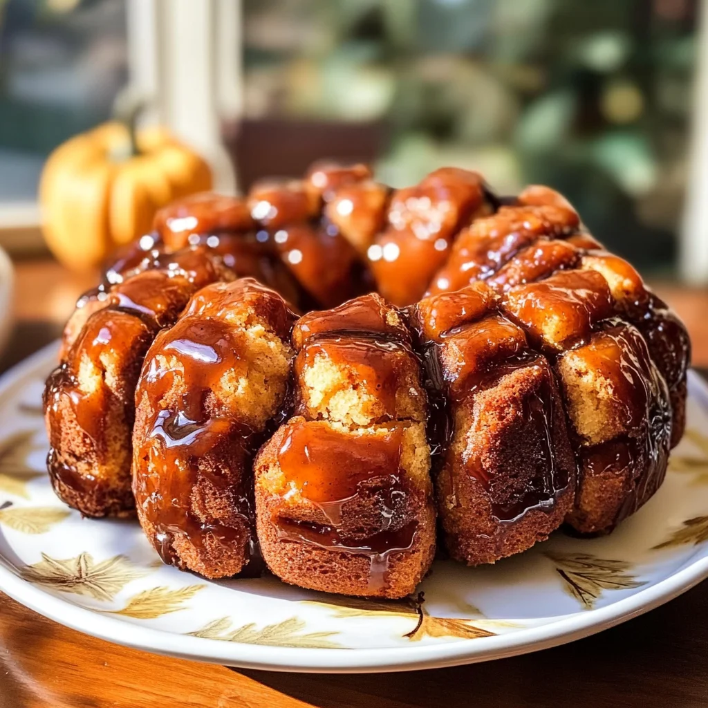 Maple Pumpkin Monkey Bread Irresistibly Sticky & Cozy Fall Treat