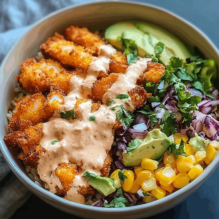 Crispy Fish Taco Bowls