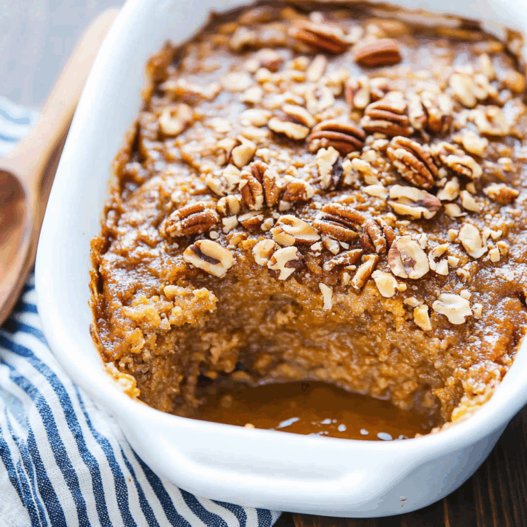 Pumpkin Pecan Cobbler