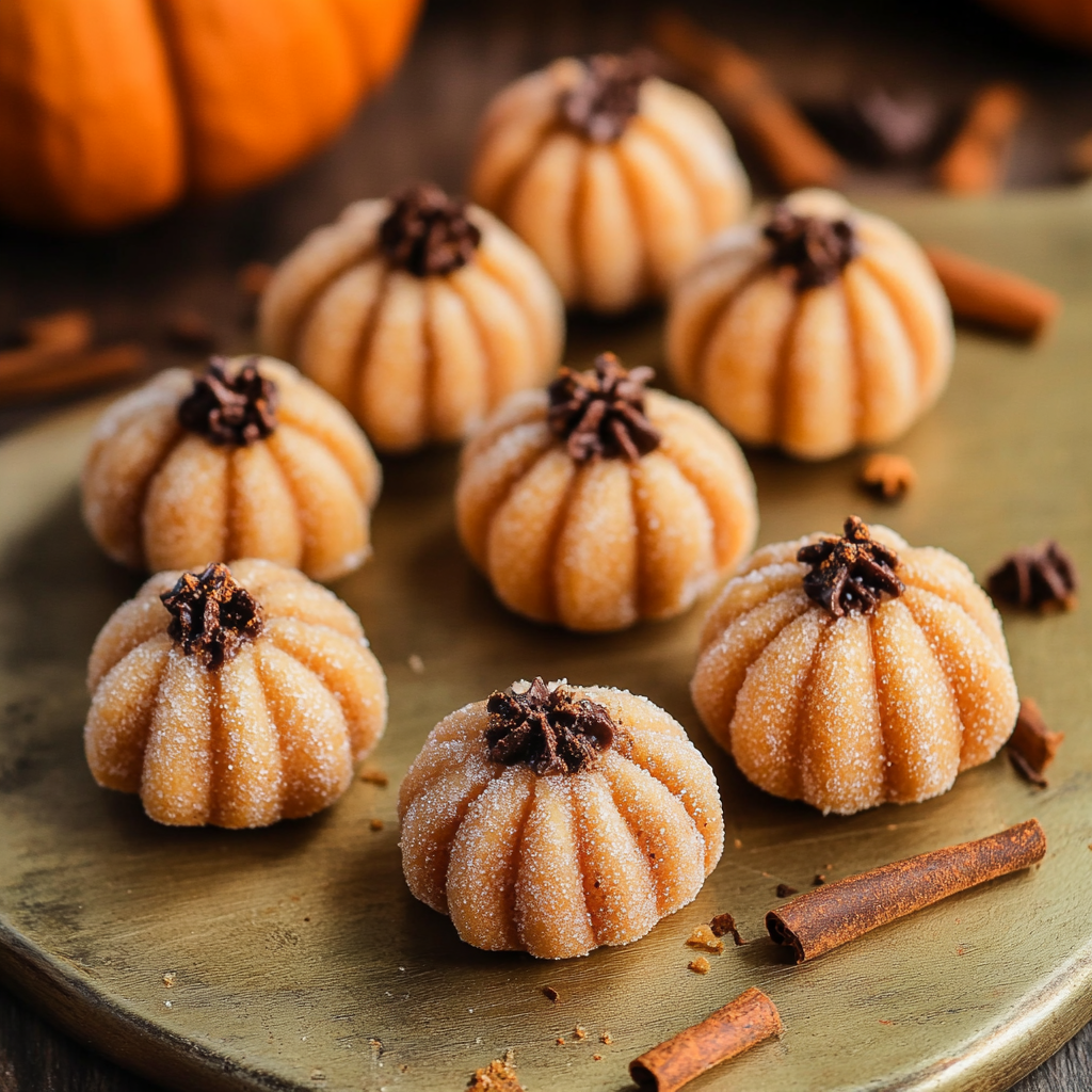 Pumpkin Cheesecake Truffles